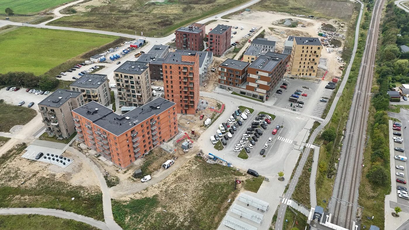 Nybyggede boliger i Vinge ved Frederikssund